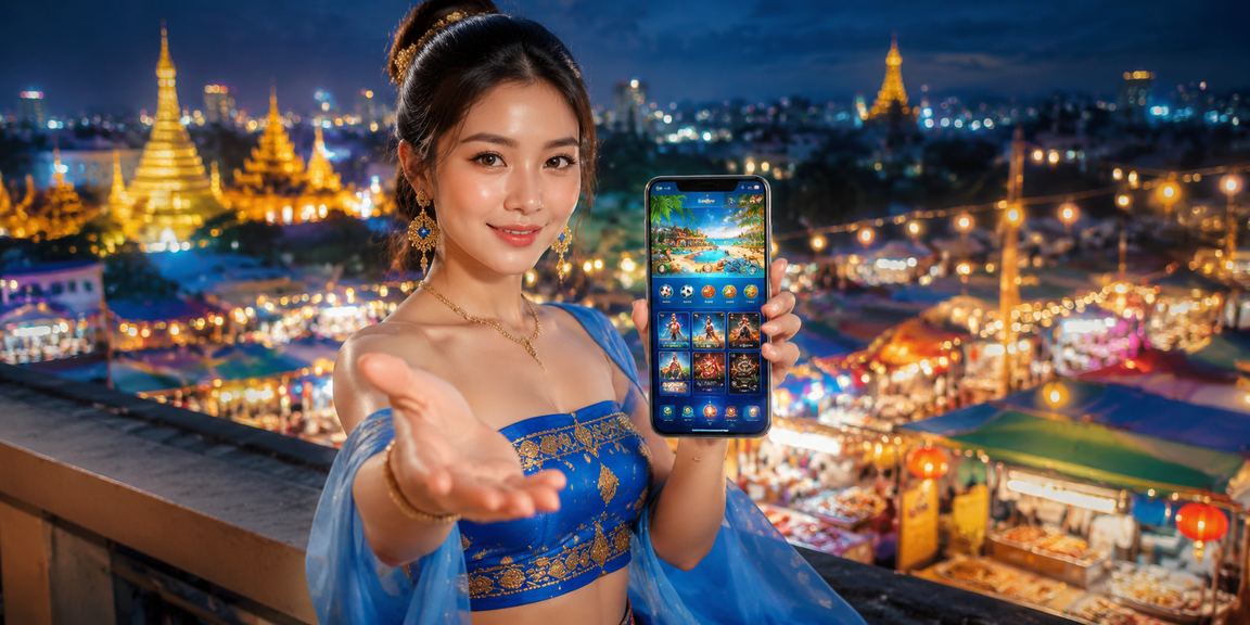 ညဘက် မြန်မာ့အားကစားလောင်းကစားစျေးပွဲတော်