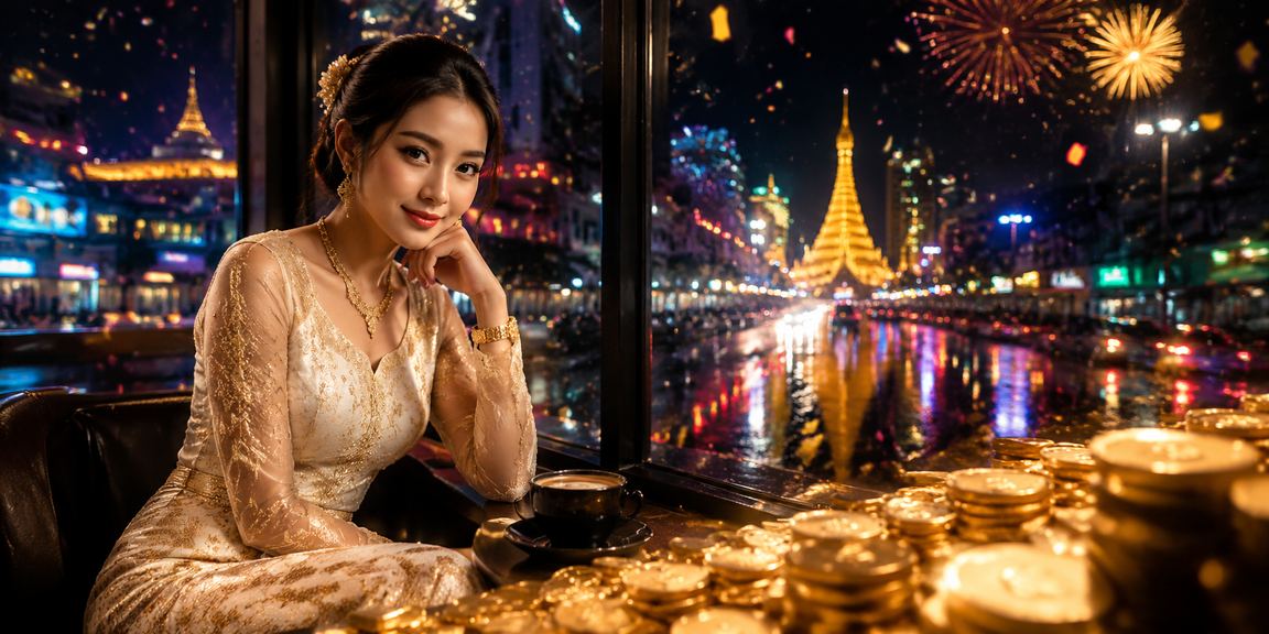 ရန်ကုန်မြို့လယ်တွင် ရုပ်မြင်သံကြားနှင့်ပေါင်းစပ်ကစားသည့် တိုက်ရိုက်ကာစီနိုအခမ်းအနား
